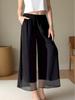 Spring/Summer 2026 European & American Casual Chiffon Wide-Leg Pants: Hot Selling Loose-Fit Fashion