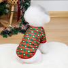 1PC Sweatshirt Cute Pullover For Small Medium Dogs Holiday Gifts Winter Dog Clothes Christmas