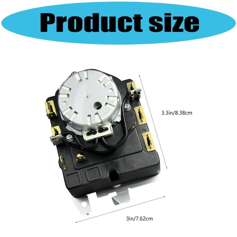 WE04X25281 Universals Dryer Timer Replacement Part Drying Time Adjustment Tool for Precise Cycle Control Enduring