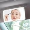 1ks Dámské dobíjecí přisvětlovací světlo Tenké kosmetické zrcátko Zrcátka do interiéru auta Deska sluneční clony LED HD make-up zrcátko pro dívky