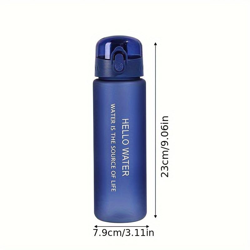 Lightweight Plastic Water Bottle with Daisy Design and Leak Proof Lid - Suitable for Office, Home, Gym, Travel - Reusable Cup