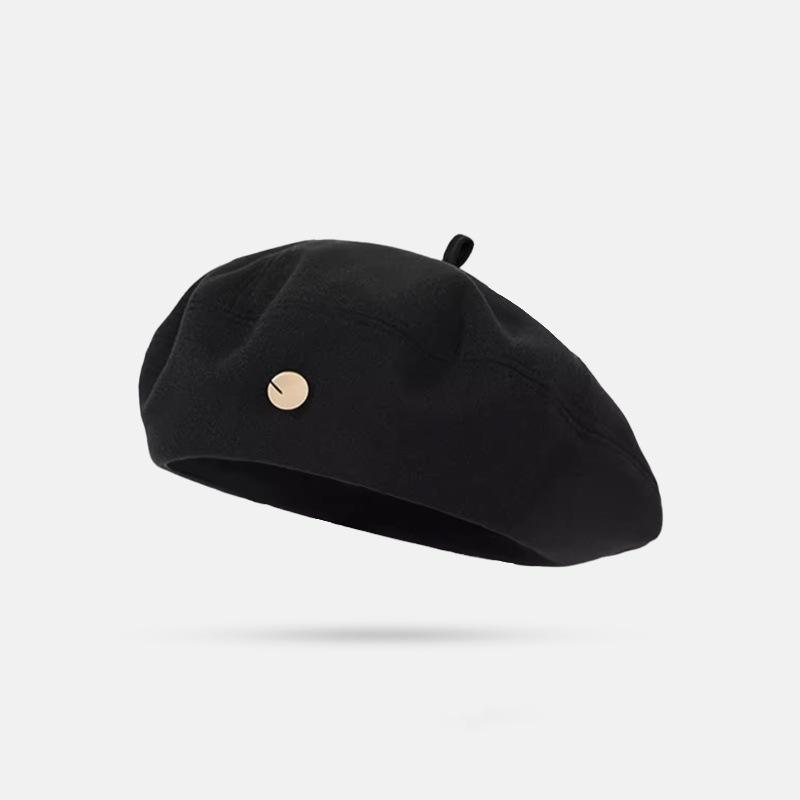 

Берет женский новые осенне-зимние модели показывают их лица, темперамент шляпы-бутона, восьмиугольная шляпа художника модное и передовое чувство Average size (55-59cm)