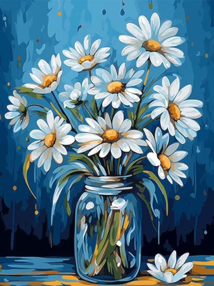 DIY Diamond Painted Flower Cactus Potted Plants Diamond Mosaic Embroidery Cross Embroidery Set Home Decoration Art Gifts 2024 5D