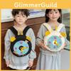 Adorable And Playful 2024 Childrens Backpack Featuring A Unique Clock Pattern For School