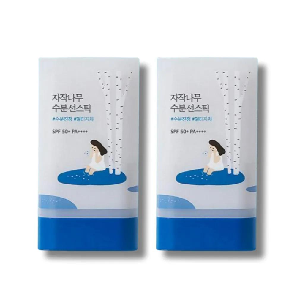 ROUND LAB Birch Tree Moisture Sun Stick 19g 2 Pieces