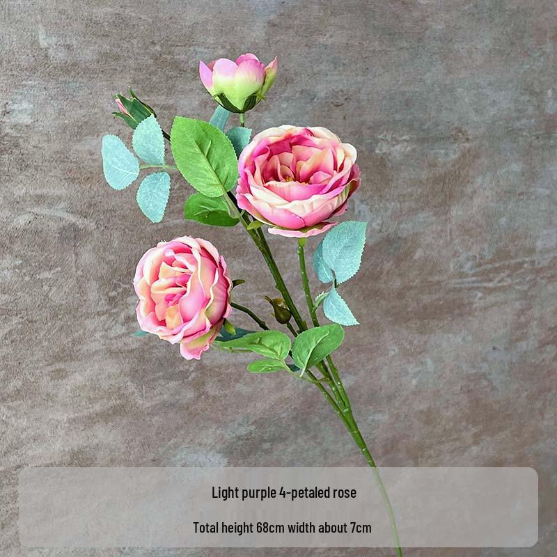 Flori Artificiale Seria Violet: Floral Decorativ Elegant pentru Casă, Nuntă, Cameră Model și Decor Moale.