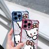 Case For Samsung Galaxy S26 S25 Ultra A57 A56 A16 A54 A55 A07 A35 S24 S23 Ultra Plus FE 5G Soft Hello Kitty Shockproof Casing