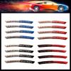 4x Aluminium LIMITED EDITION Emblem Car Wheel Hub Stickers Decal Tire Rim Decorative Strips Auto Exterior Universal Accessories