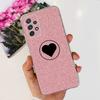 For Samsung Galaxy A32 SM-A325F Cute Flower Cat Pattern Phone Case For Samsung A32 4G Soft Silicone TPU Back Cover