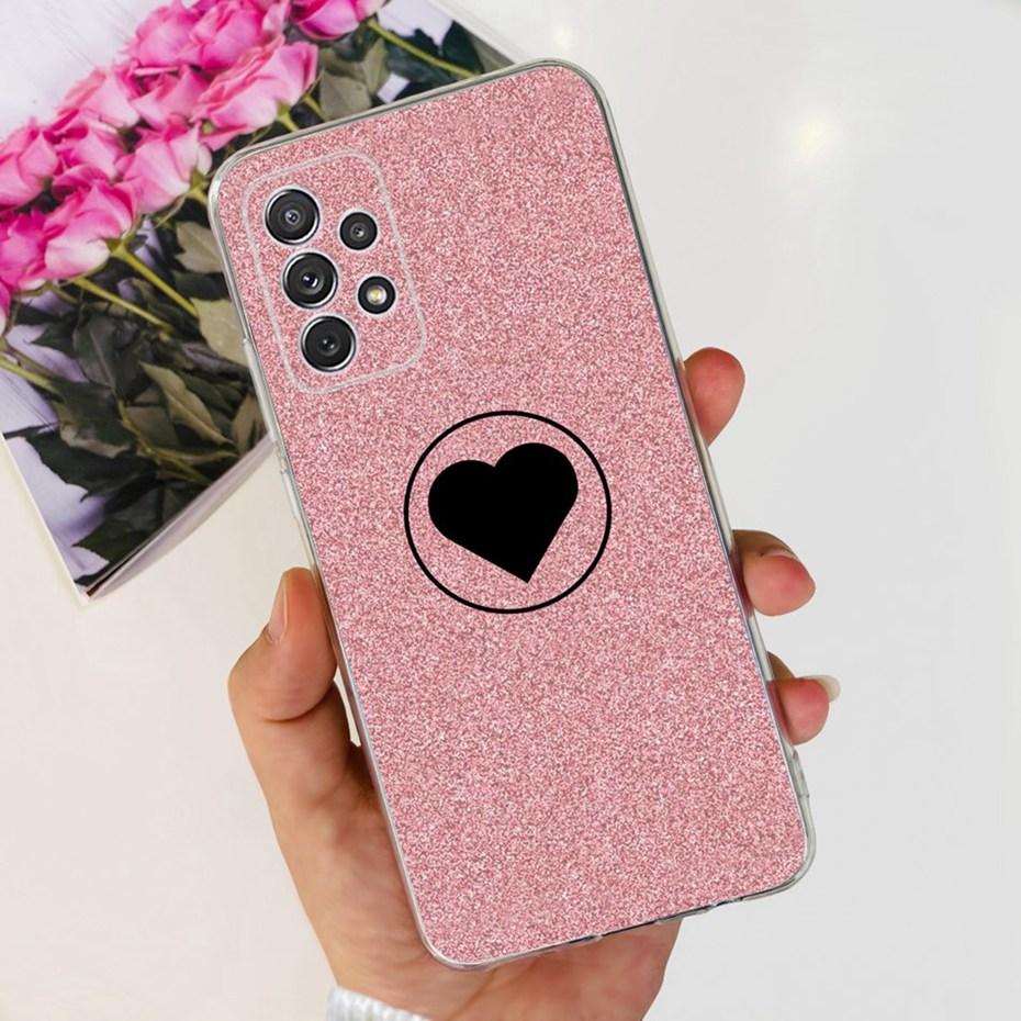 For Samsung Galaxy A32 SM-A325F Cute Flower Cat Pattern Phone Case For Samsung A32 4G Soft Silicone TPU Back Cover