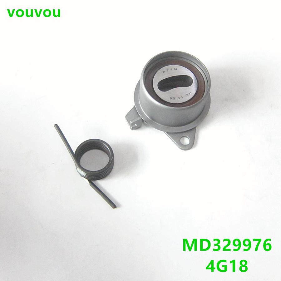 Vouvou Car Accessories MD329976 Engine Timing Belt Tensioner Pulley for Mitsubishi 4G13 4G15 4G18