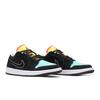 Air Jordan 1 Low SE 'Aurora Green' (Unisex) Black / Aurora Green / Laser Orange Vintage Basketball Shoes CK3022 013