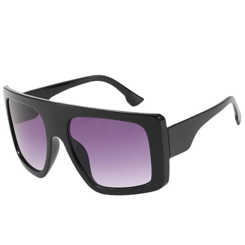 New Women'S Oversized Frame Sunglasses Women Fashion Jelly Square Sun Glasses Outdoor Travel Lady Eyewear Uv400