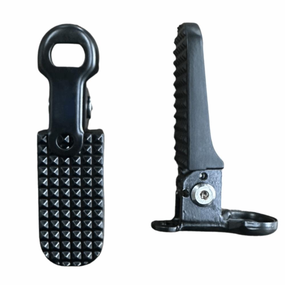 1 Pair Foldable Bike Foot Pegs Non-Slip Rear Bike Pedals Durable Bicycle Footrests  Daily Riding Use