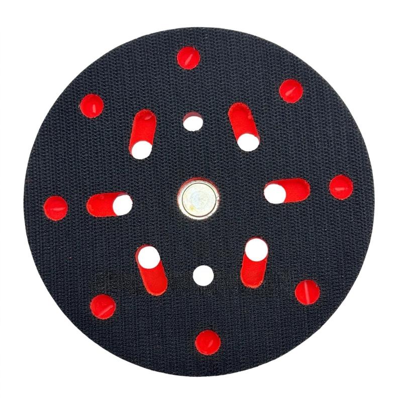 6inch 17 Hole Sanding Pad For Smooth Polishing for BO6030, BO6040, RO1, ES150,Sander Models Durability Plastic Construction