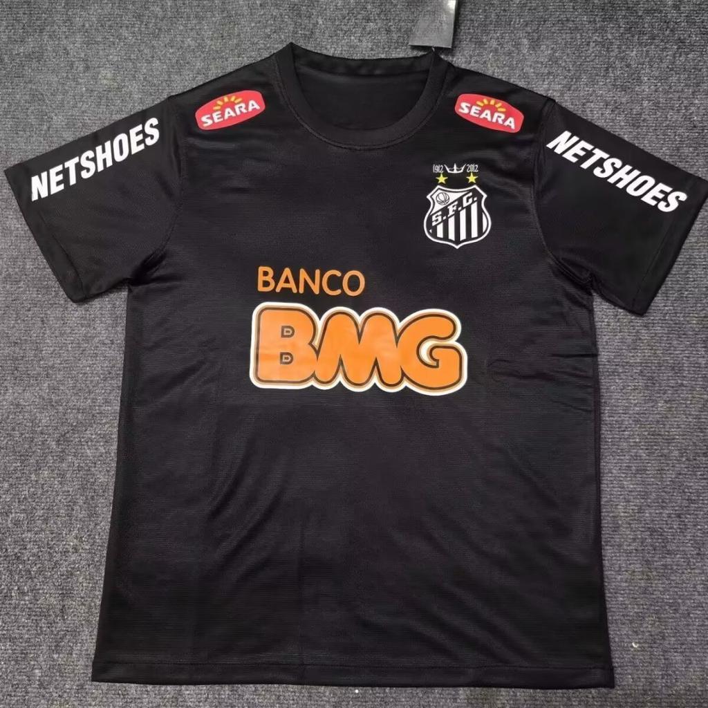 Wholesale Brazil 12-13 Santos Home Retro Jersey No. 11/No. 10 Neymar Short-sleeved Adult Football Jersey