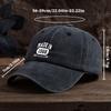 Fun Letter Print Baseball Hat, Fashionable and Versatile Peaked Cap, Men's Outdoor Hat