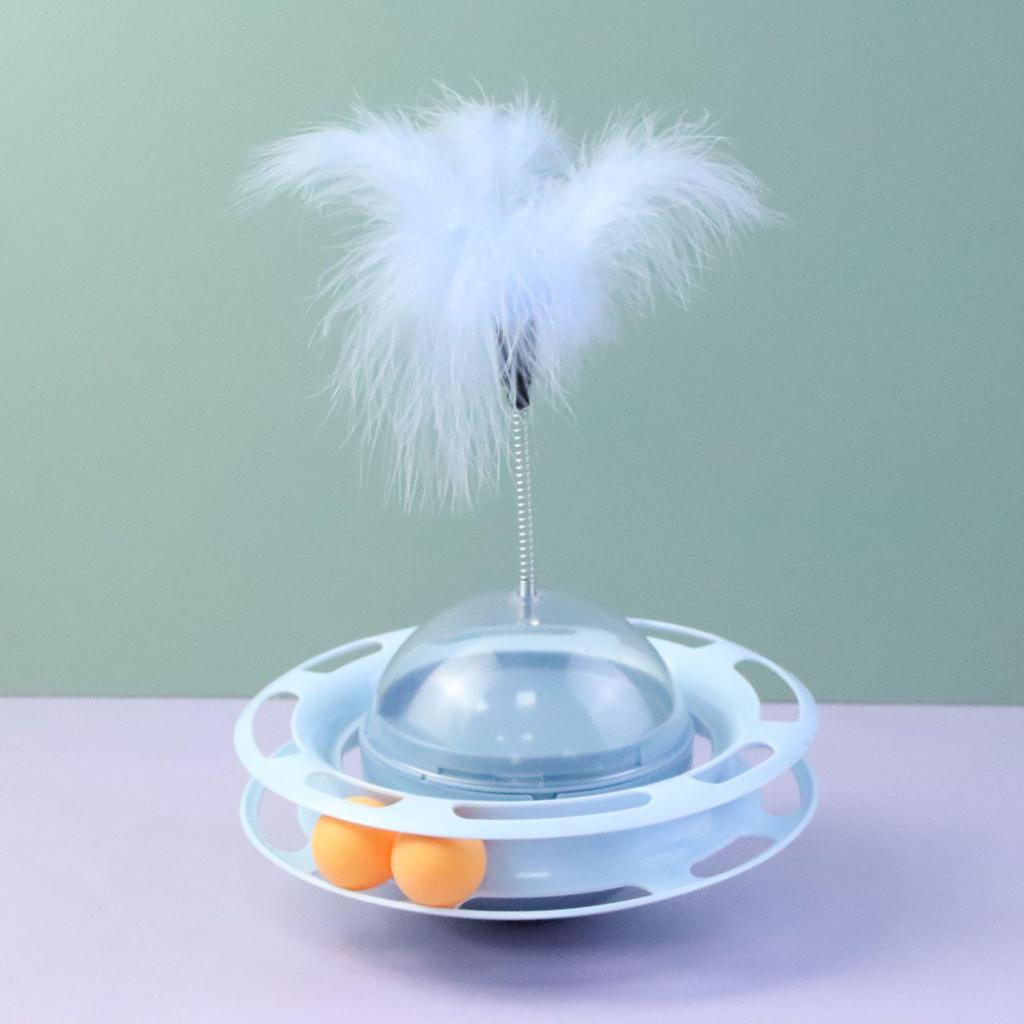 Three-Layer Track Cat Turntable: Educational Self-Entertainment Decompression Toy