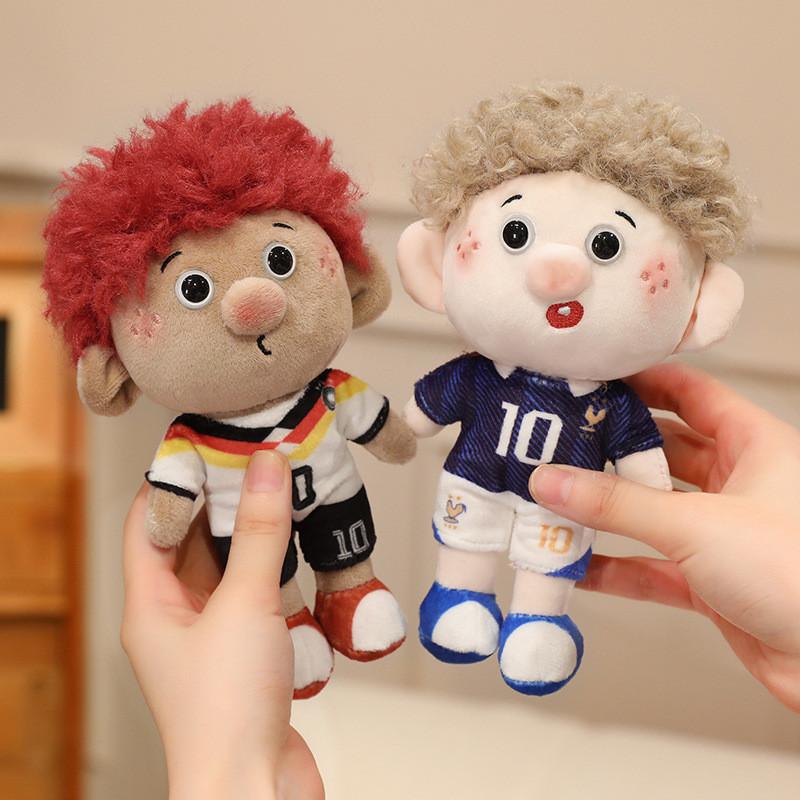 World Cup Plush Keychain With Soft Pp Cotton Filling For Soccer Fans