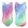 5-12 Years Kids Girls Ballet Gymnastics Dance Costumes Dance Leotards Tops+Shorts+Headband