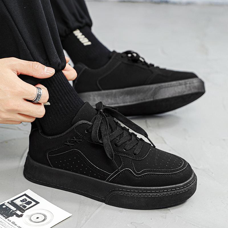 New Shoes for Men Comfortable Flat Men's Casual Shoes Outdoor Wild Men's Sneakers High End Fashion One Pedal Dress Shoes Male