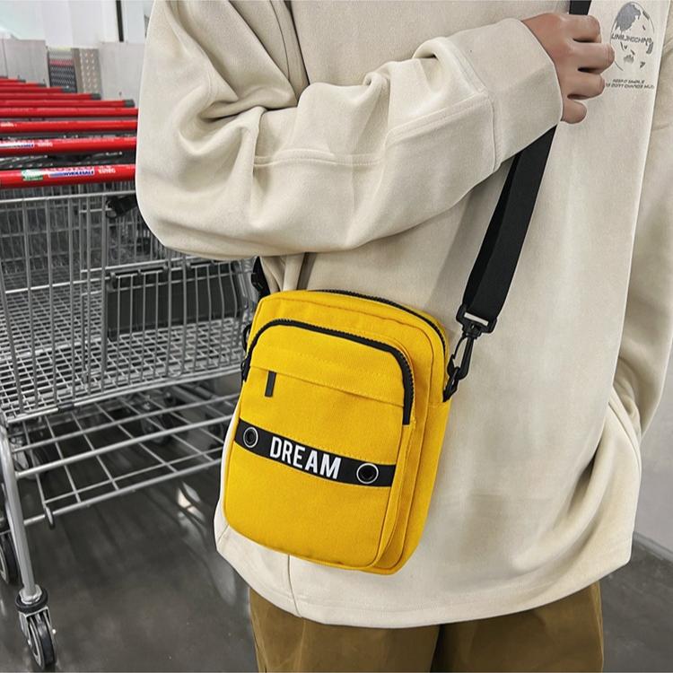 Повседневные мужские поясные сумки холщовые модные кошельки для монет многофункциональные — фото 11