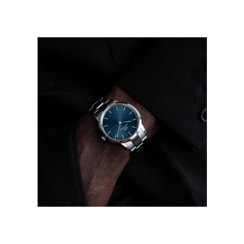 [Official Shop/2-Year Warranty/Official Import] Daniel Wellington DW Women's Iconic Link Unitone Watch, 28mm, Stylish Metal Silver Watch, Perfect Gift