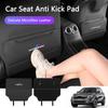 Car Seat Back Anti Kick Pad Leather Protective For Performance 01 BMW M Power Performance M3 M5 X1 X3 X5 X6 X7 Accessories