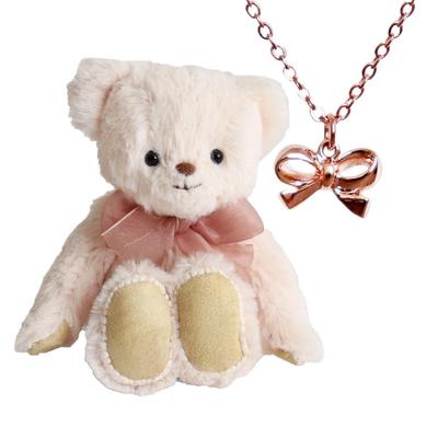 [Petit Lou] FUU Ribbon Necklace Gift (12cm 4S Size)