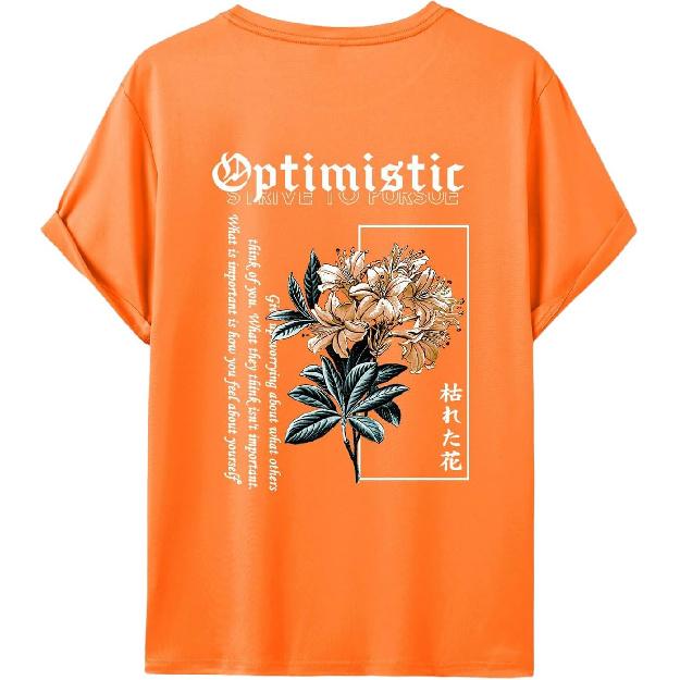 COZYEASE Men's Letter Graphic Tee Short Sleeve Summer T-Shirts Streetwear