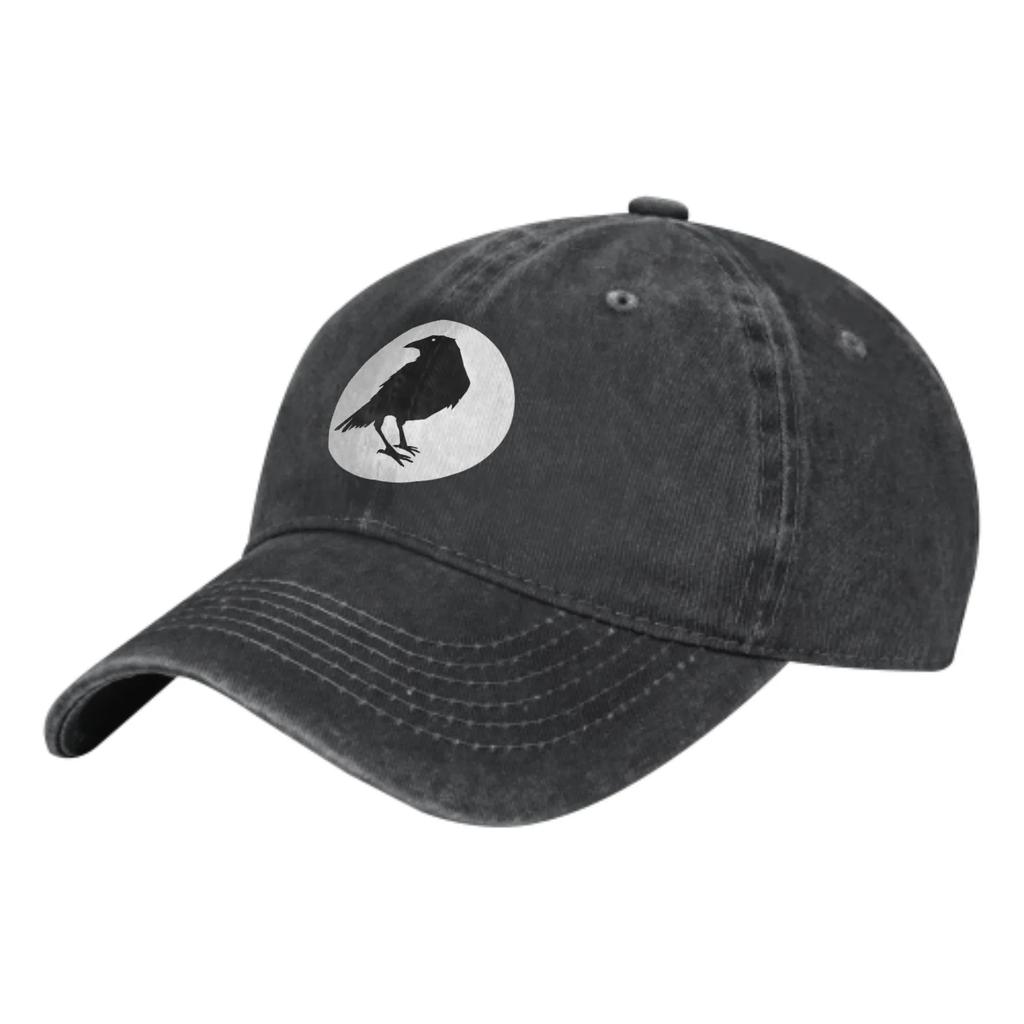 Crow Sommer Klassische Mode Männer Trucker Hut Baumwolle Atmungsaktiv Frauen Cowboy Kappe Outdoor Freizeit Basketball Caps