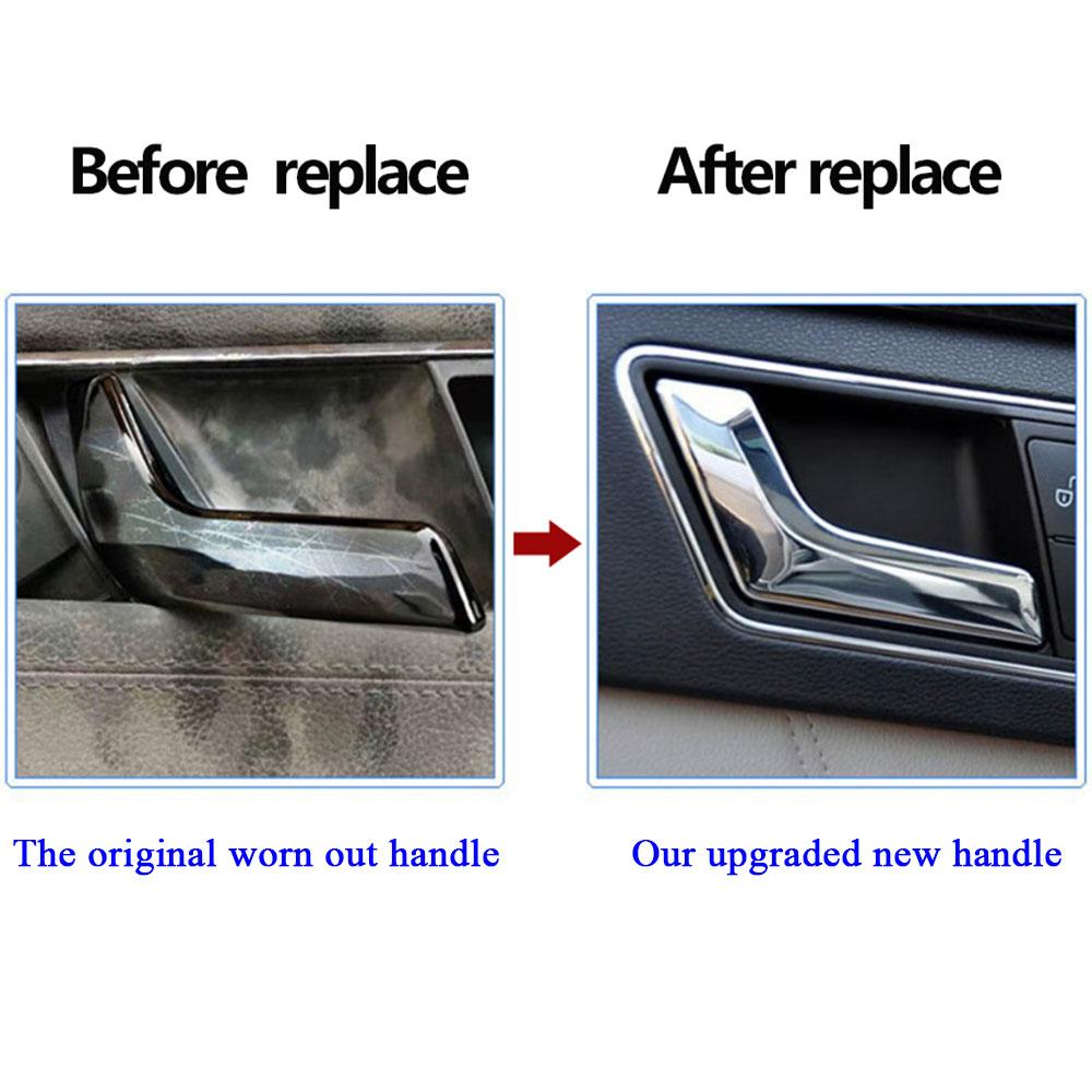 Auto Links Rechts Chrome Innen Öffnung Tür Pull Griff Für Mercedes Benz W204 C Klasse C180 C200 C300 GLK X204