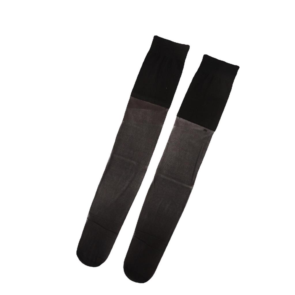 Calze Lunghe da Donna in Nylon: Calze alte fino al polpaccio e alla coscia, Look gamba nuda, Comfort per l'aria condizionata.