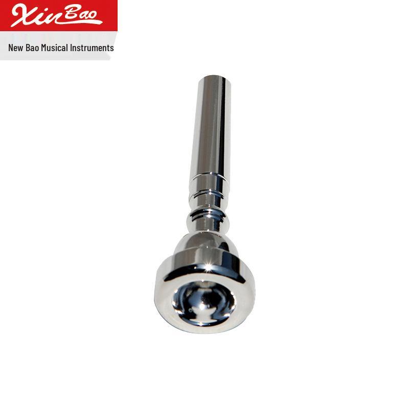 Muștiuc nou Bao Professional din alamă placată cu argint pentru trompetă (7C, 3C, 5C, 1.5C)