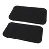 2pcs Abdominal Compression Side Board Sponge Abdominal Plate Support Board for Waist Side Black