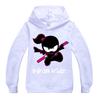 Children's long-sleeved cartoon print hooded sweatshirt