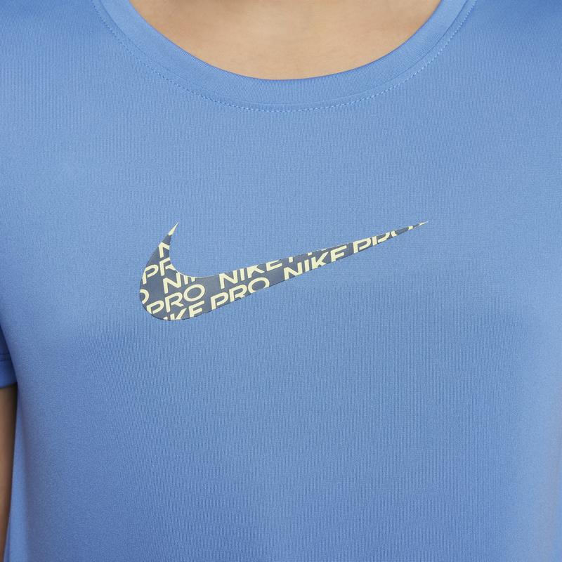 Nike Dri Fit T Shirt Blue Teenagers HJ2855-489
