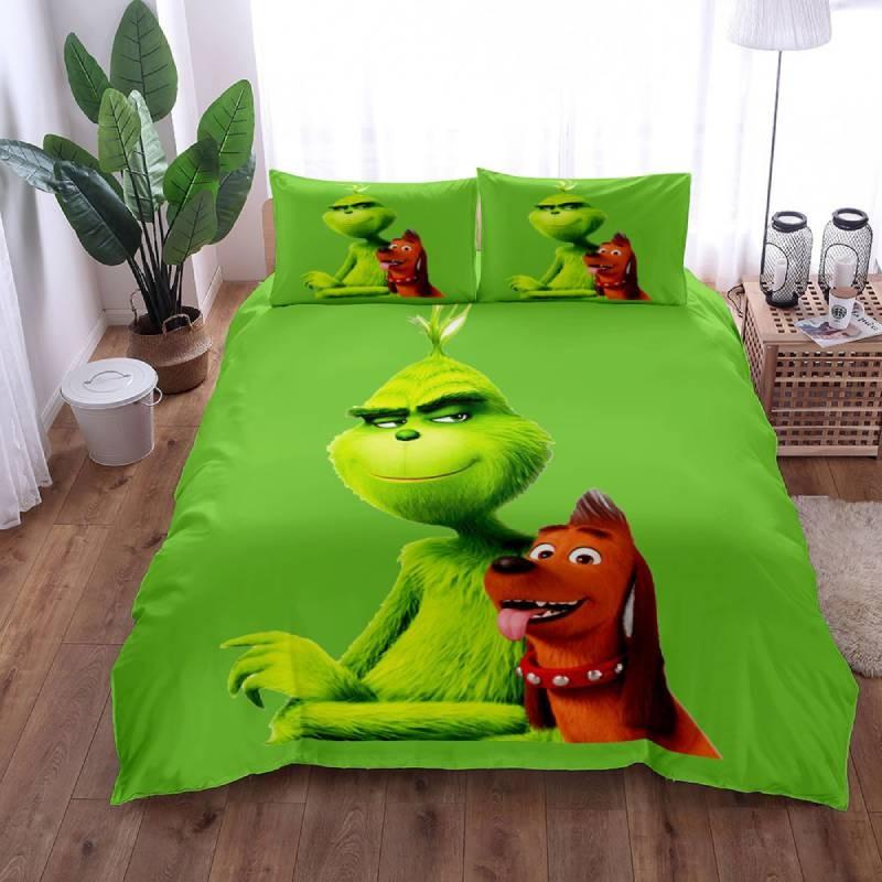 Single The Bedding Double Duvet Cover Pillowcase Cartoon Print Bedding