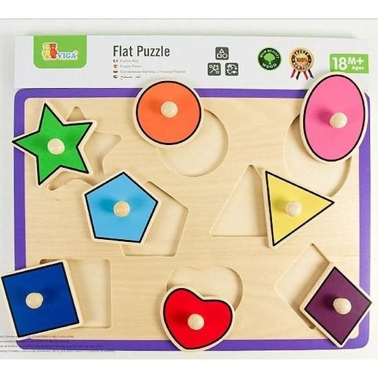 Regenhahn Puzzleform Baby Holzspielzeug, 1 Stück, Koreanische beliebte Puzzles