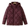 Hodo Women's Short Hooded Padded Jacket