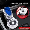 Car Push-to-Start Rocker Lever Car Start Button Joystick Creative Ignition Switches Protective Cover Automotive Accessory