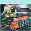 Dinosaur Rocket Track Car Set With Alloy Vehicles For Kids Playroom Fun