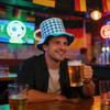 Novelty Mug Shape Hat with Foam Top Plush Material Soft Costume Accessory for Theme Parties Events Festivals