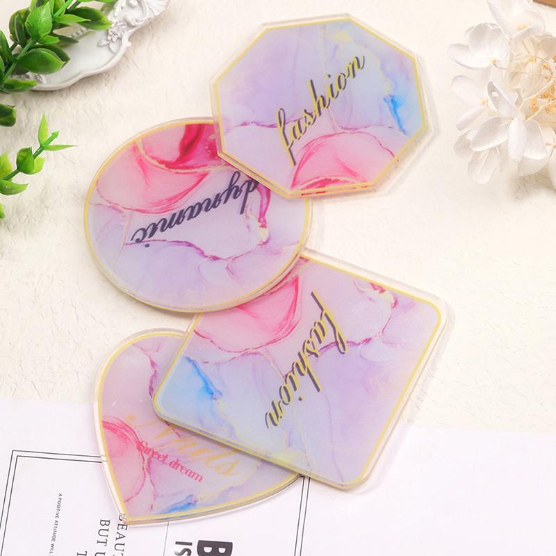 1Pcs Pearl Nail Art Palette False Nail Tips Drawing Board Display Stand Resin Showing Shelf Salon Manicure Tools
