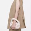 New COS Polyester Cloud Bag Handbag Small Size Women's Cream White 1171064028