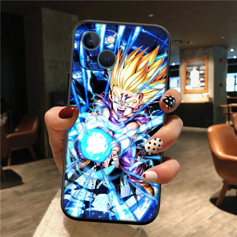 TR10 Dragon Ball Gohan Shell Phone Case for Samsung Galaxy S20 S21 S22 Ultra FE Plus A21S A22 A24 A25 A26 A30 A30S A31