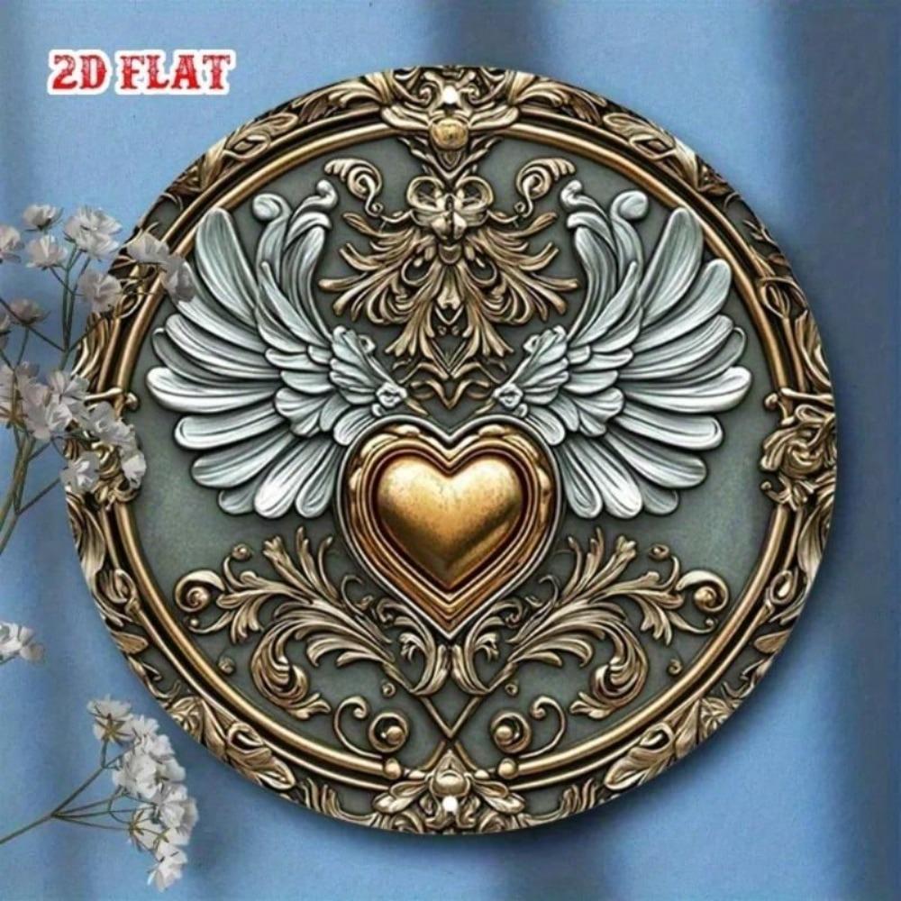 Handmade Metal Art Sign Decorative Wall Plaque for Home Garden
