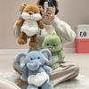 Niedliches Flauschiges Dinosaurier Elefant Plüschtier Cartoon Hose tragen Otter Stofftier Plüschpuppe Geschenke