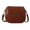 Chic Retro Saddle Bag 2023 Trendy Unique Design Women's Casual Shoulder Bag
