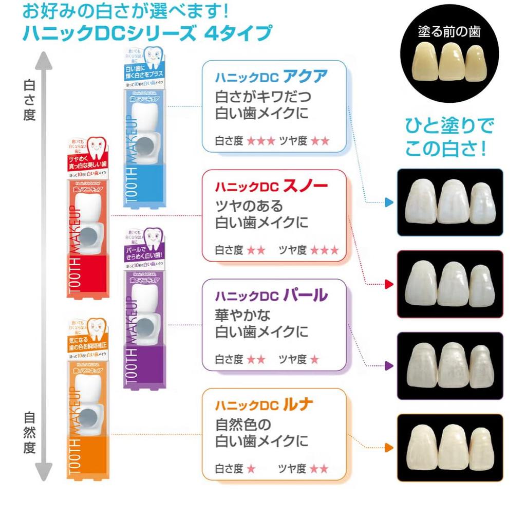 Hanic White Lab Hanic DC Snow x 1 white [Renewal] 5.5ml (For shiny, teeth)